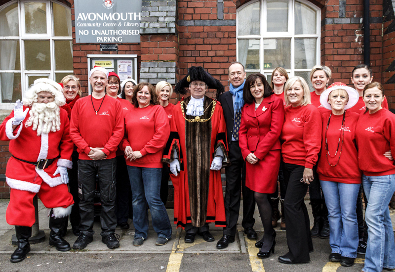 Nisbets staff pitch in to help save local centre